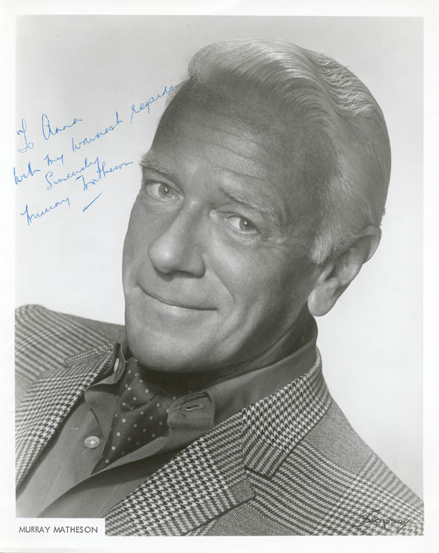 Murray Matheson.