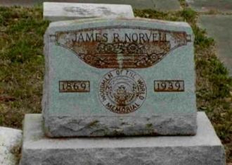 James Robert Norvell's Headstone