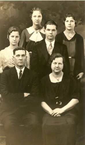 Oscar Dillaman family 1935