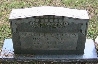 Granville C. Powers Gravesite
