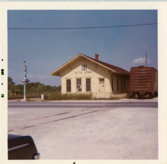 Alta Loma railroad depot