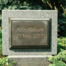 Abby Alsbury grave marker 