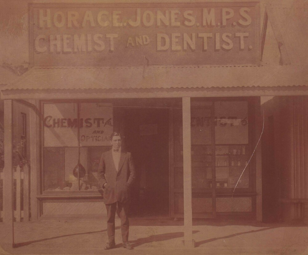 Dr Ferdinand Krauss outside his Dentist Practice