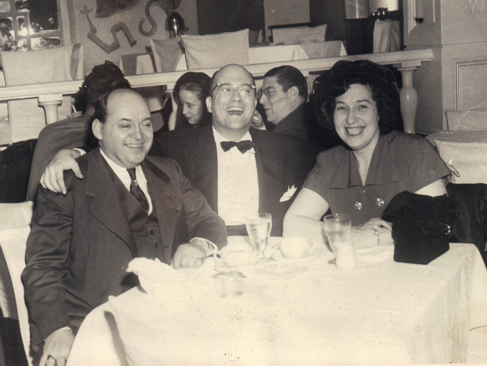 Harry and Frieda Fleischmann, Abe Burrows