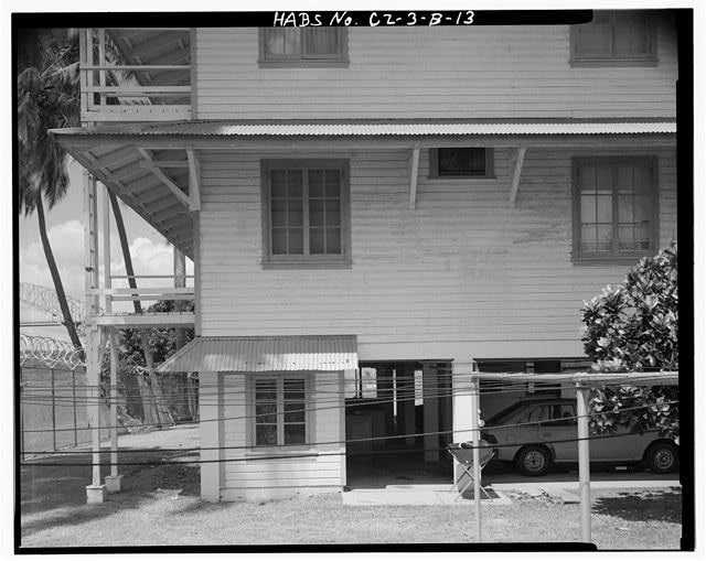 Detail of southeast side at south corner, facing...