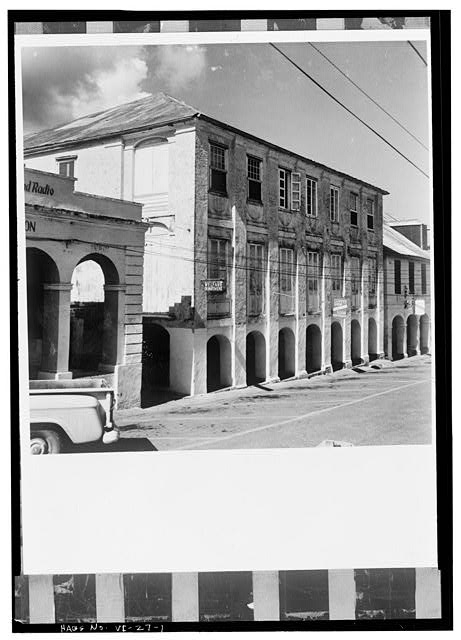 1. OBLIQUE VIEW OF KIRKEGADE (FRONT) FACADE - Markoe...