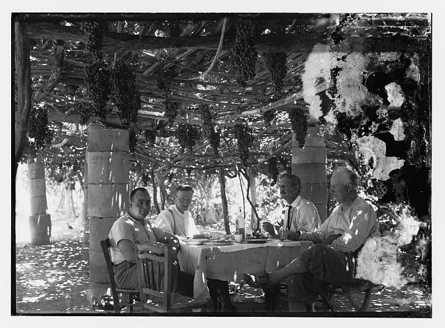 Goldberg, [Eric] Matson, [John D.] Whiting & Robinson dining