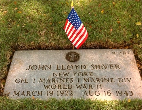 John Lloyd Silver gravesite