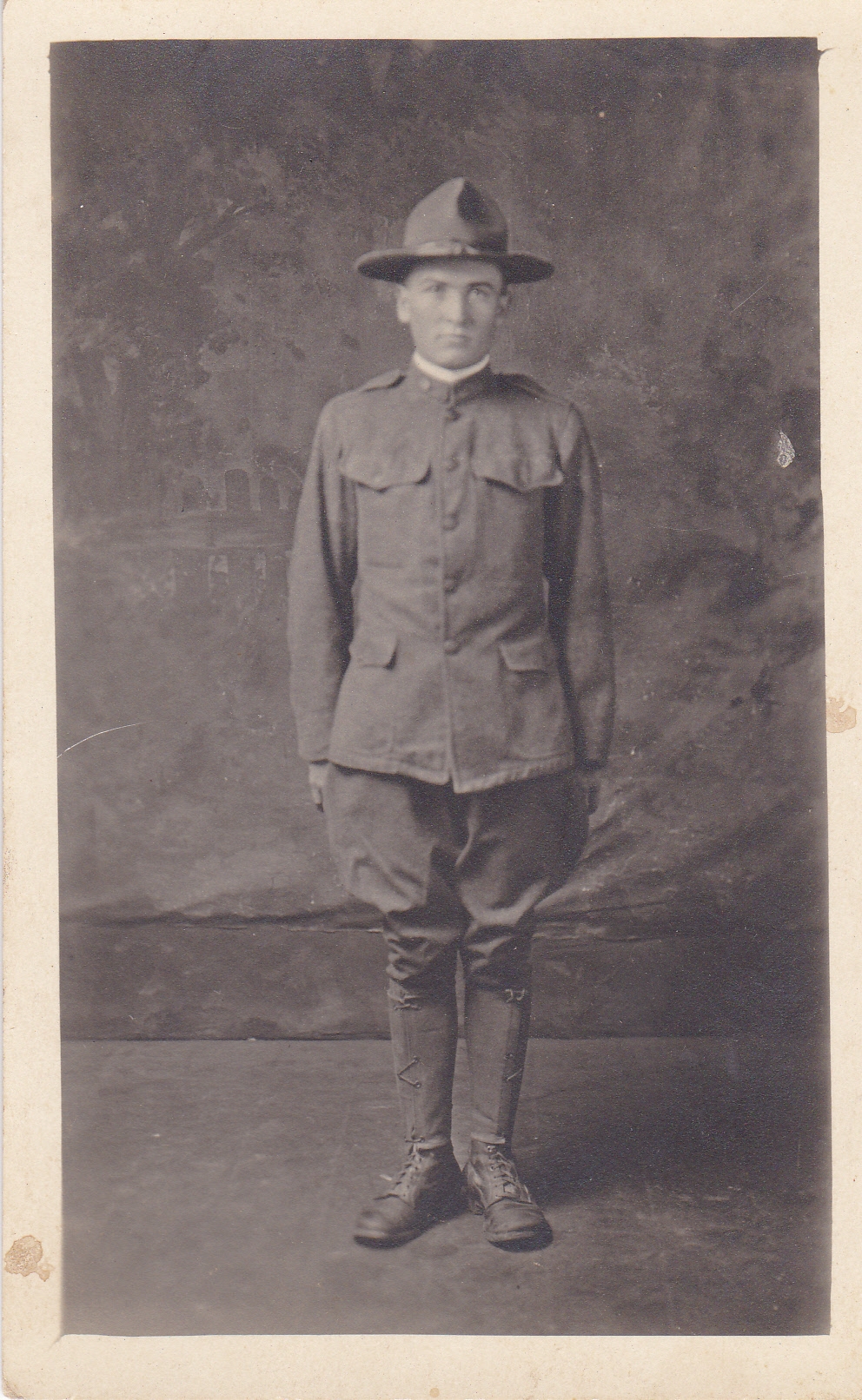Orrin Denver Burright, WWI