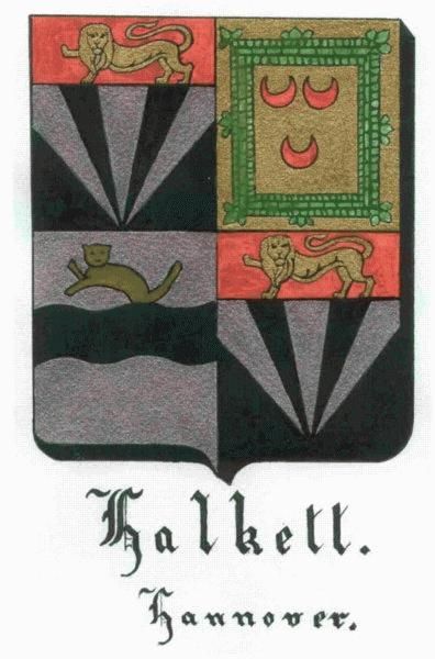 General Sir Hugh Halkett - Coat of Arms