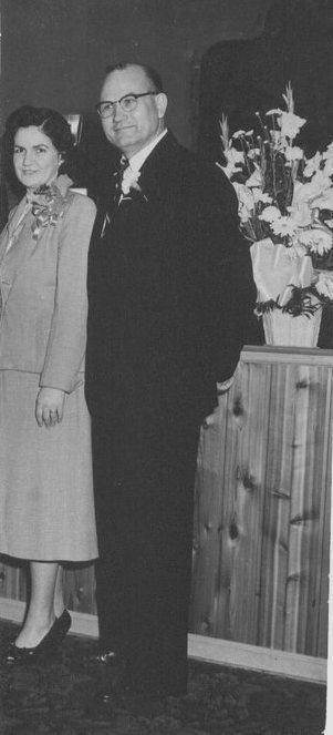 Hubert and Cora Collins 25th Wedding Anniversary