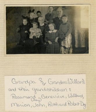 Catharine Ellis Rodig Willard & Richard Willard and grandkids
