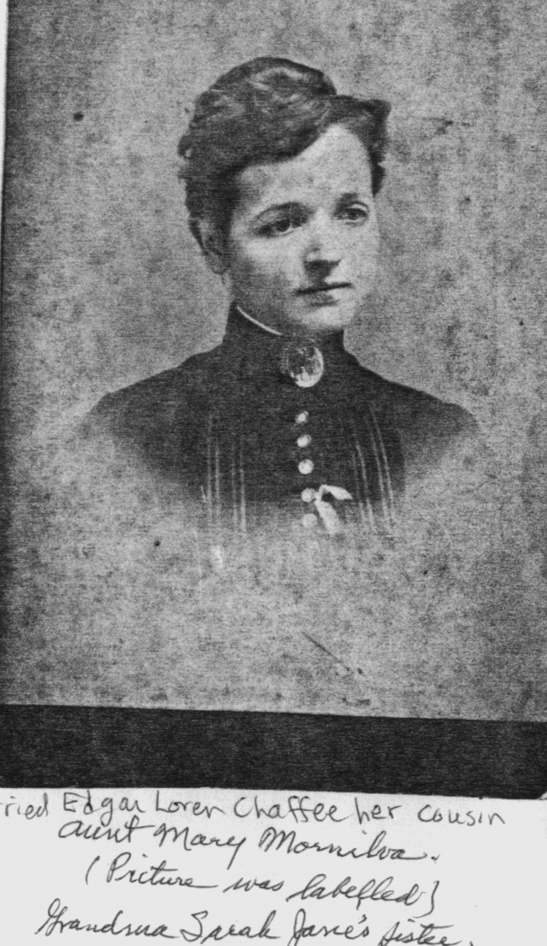 Mary Mornilva Chaffee (1852 - 1933)
