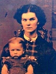 Katherine Jane Stewart Hoyt (1846-1914) and child