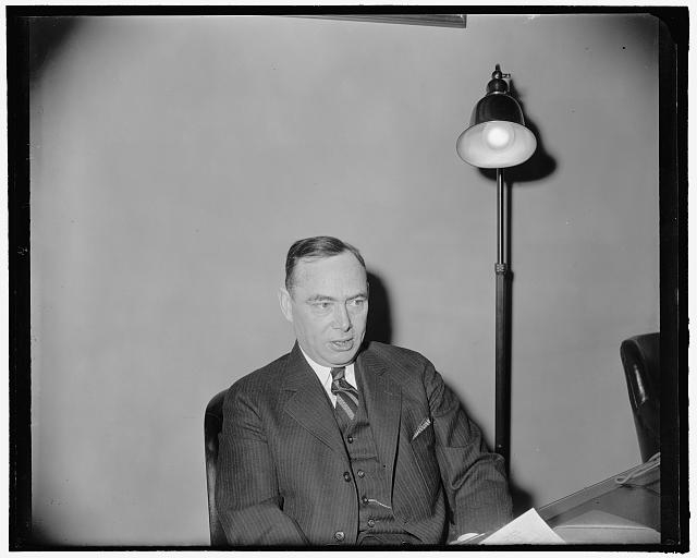 [Rep. Joseph W. Martin, Jr., House Minority Leader, 2-18-39]