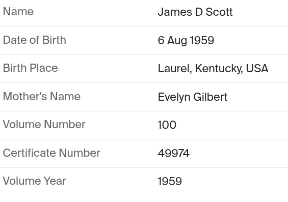 James Darrell Scott