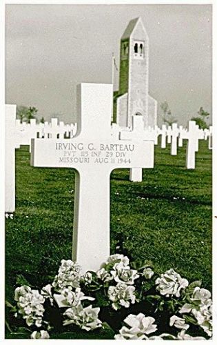 Grave of PVT. Barteau