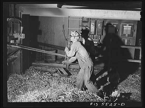 Sheffield, Alabama. Reynolds Alloys Company. Shavings and...