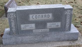Clara & Louis Conrad Gravesite