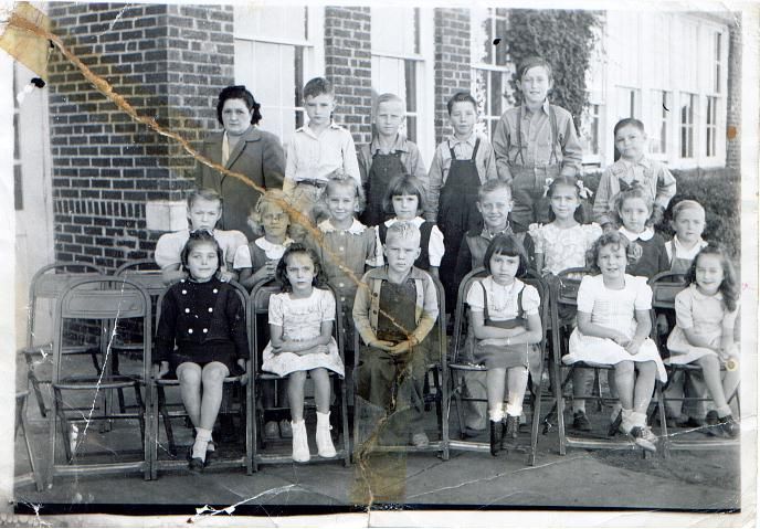 Vanoss School Class Picture, Vanoss, OK