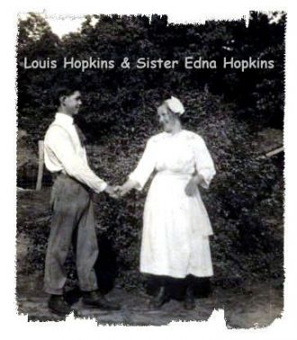 Louis & Sister Edna Hopkins