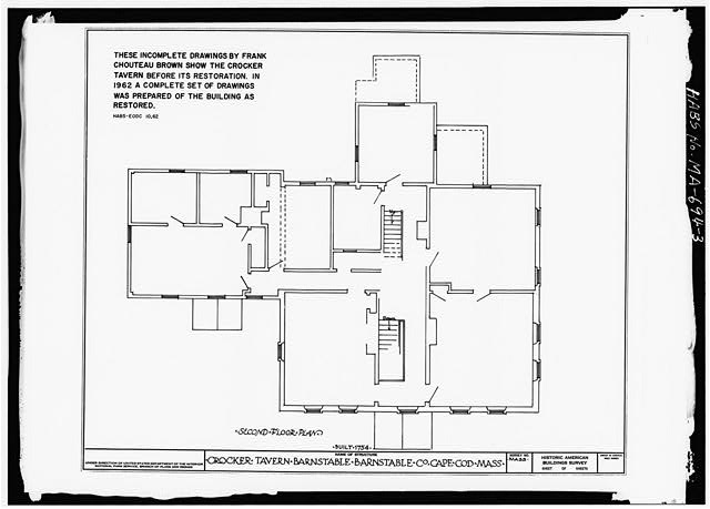 3. Photocopy of incomplete drawing by Frank Chouteau...