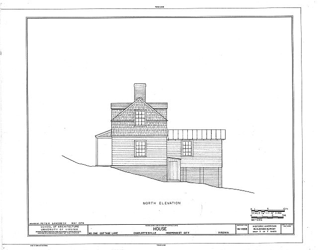 HABS VA,2-CHAR,4A- (sheet 3 of 7) - 1 Cottage Lane...