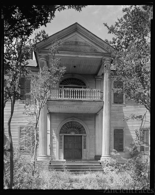 Blount House, Haddock, Jones County,