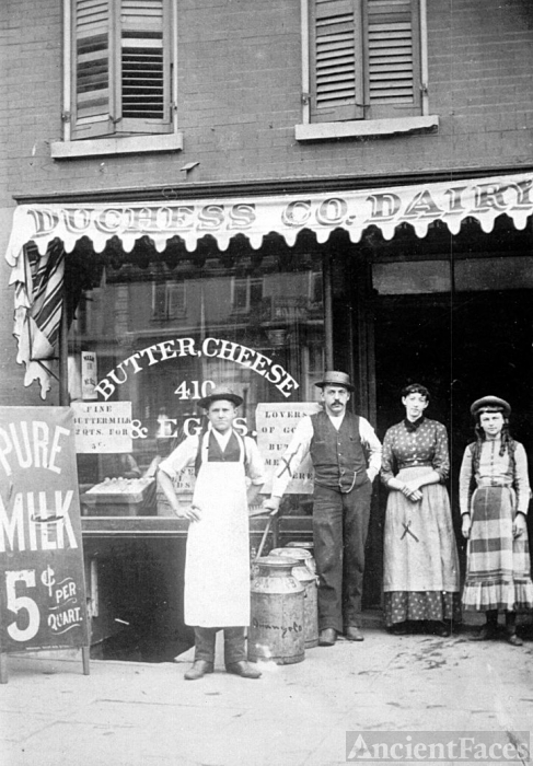 Grocery store, Bowman family, NYC