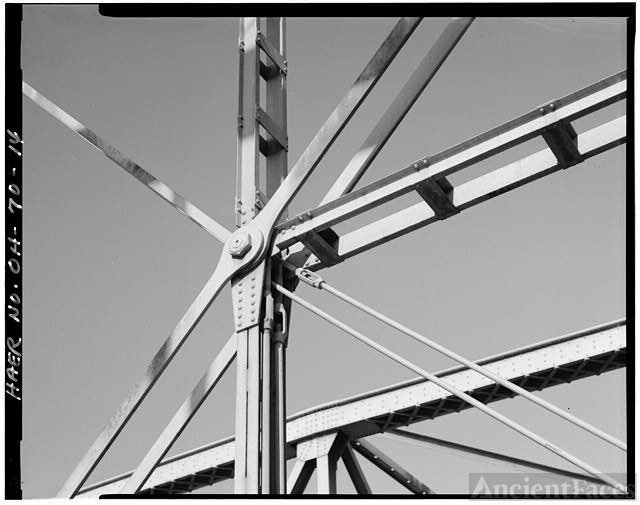 14. Typical pin connection of eye bars, diagonal tension...