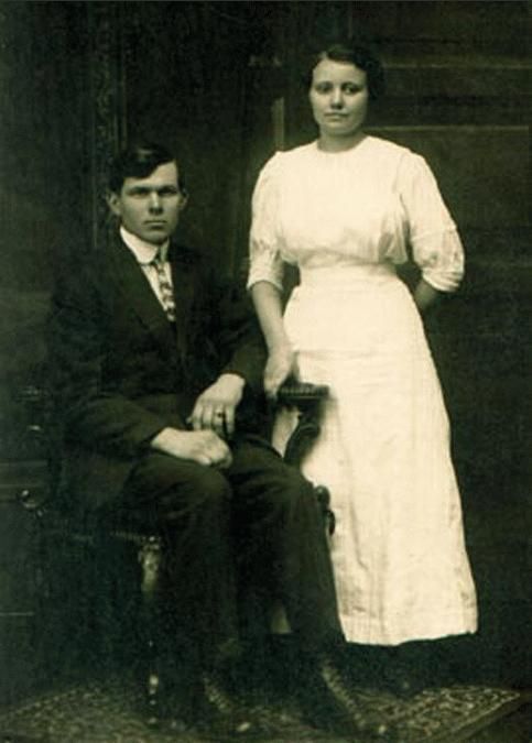 Carl Frederick Dittmer and Martha Jane White