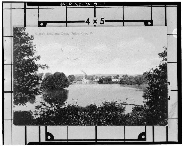 1. Photocopy of postcard, c, 1890s. VIEW LOOKING...