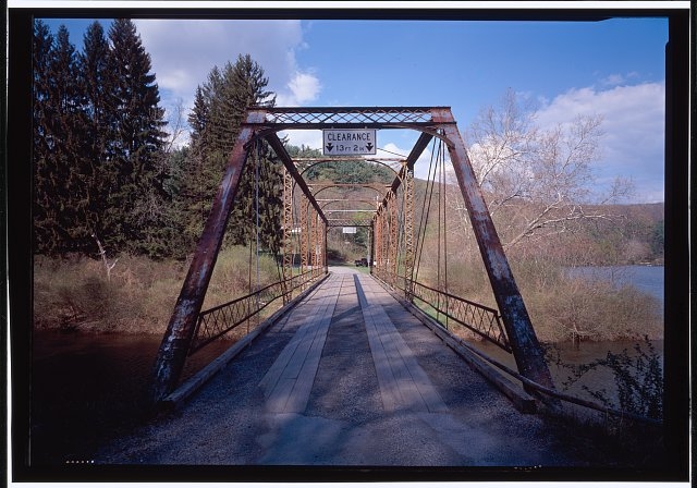 13. SW PORTAL ELEVATION. - River Road Bridge, Spanning...