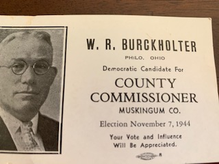 Business Card W. R. Burckholter