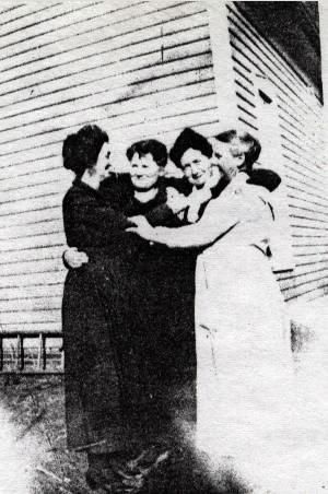 Mary Bodishbaugh and her daughters