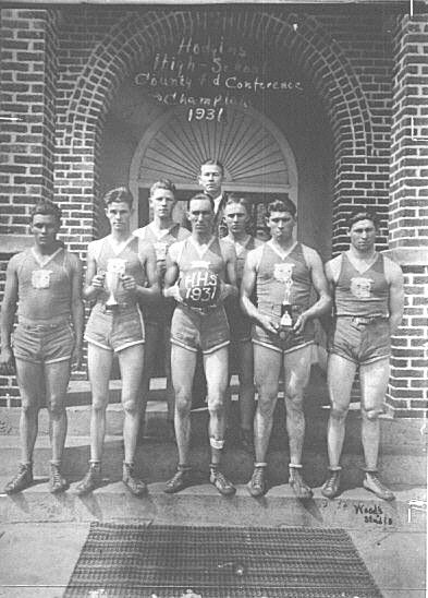 Hodgen High School, Oklahoma 1931 Basketball Team