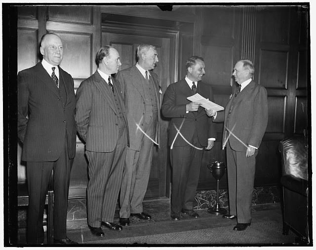 Trans-Atlantic permits handed out. Washington, D.C.,...