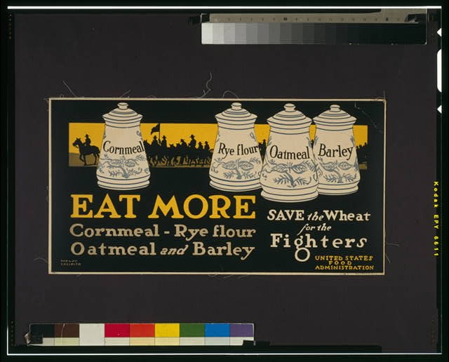 Eat more cornmeal, rye flour, oatmeal, and barley--Save...