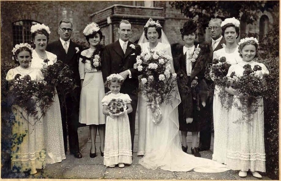 Albert and Nan Fox or Plummer's Wedding 