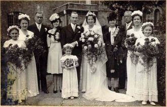 Albert and Nan Fox or Plummer's Wedding 