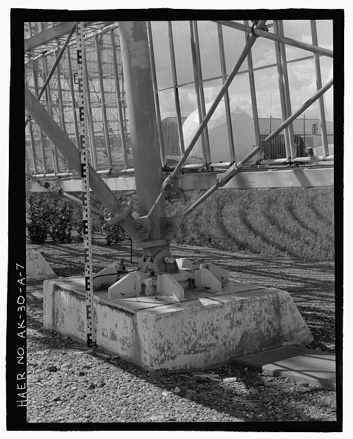7. View of DR 3 antenna typical front stay concrete...
