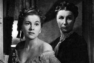 Joan Fontaine and Judith Anderson