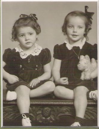 Yvette and Rachel Roy, 1943