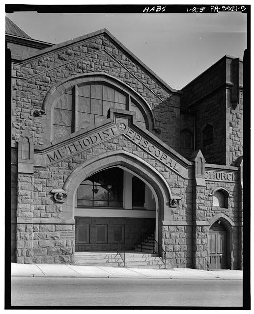 5. PERSPECTIVE OF SOUTHEAST FRONT AND SOUTHWEST SIDE...