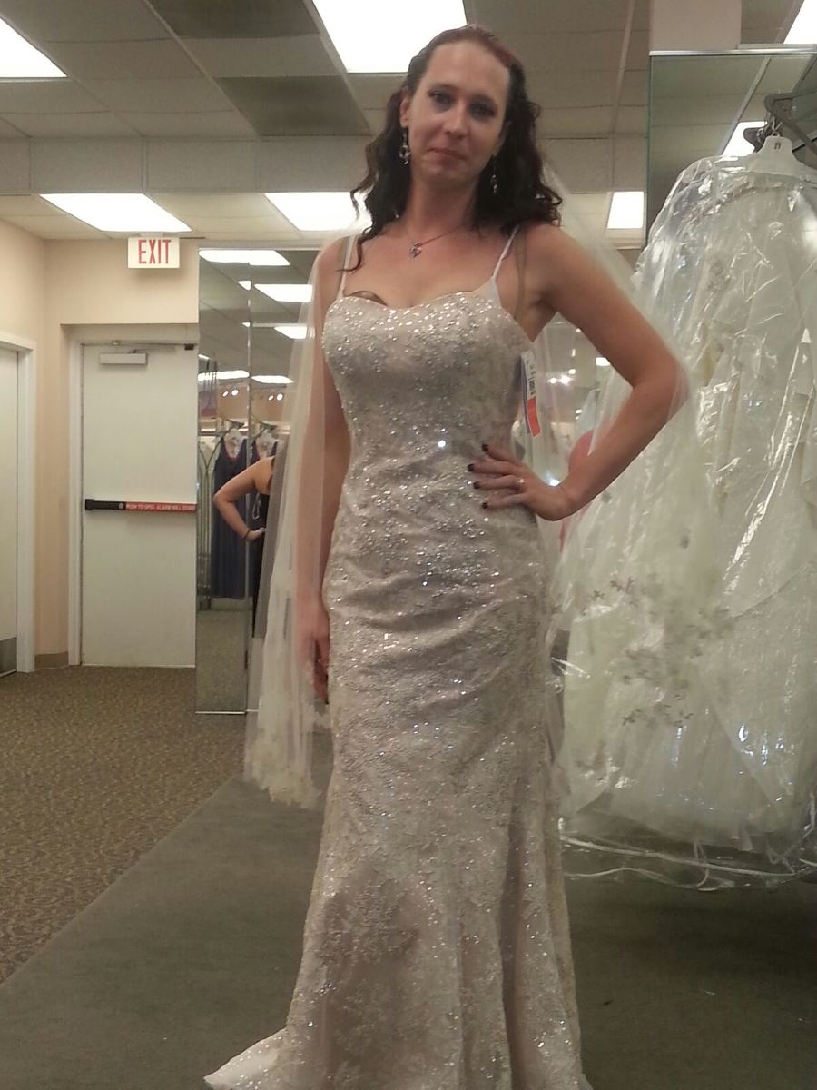 Ava Noralei Reed; Wedding Dress fitting