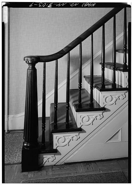 10. BALUSTER AND NEWEL POST DETAILS, FIRST FLOOR - James...