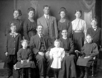 Wickenberg family, c1890
