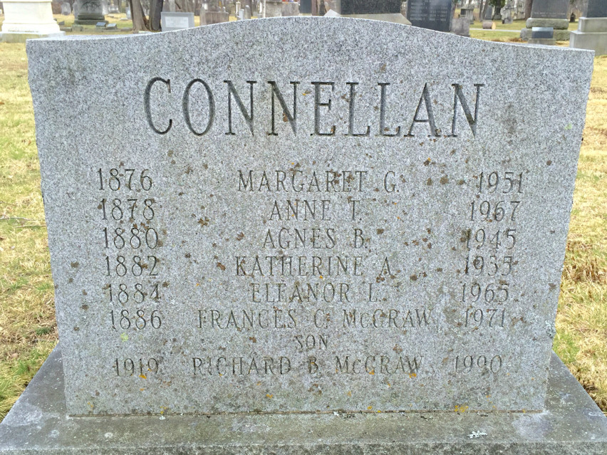 Margaret Gertrude Connellan--gravestone