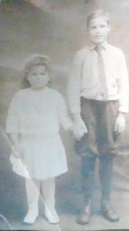 Grandfather and his sister Aunt estella