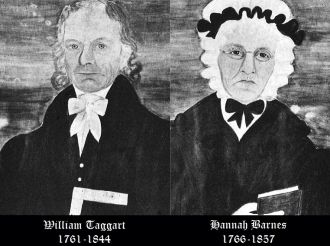 William Taggart (1761-1844) and Hannah Barnes Taggart (1766-1857)